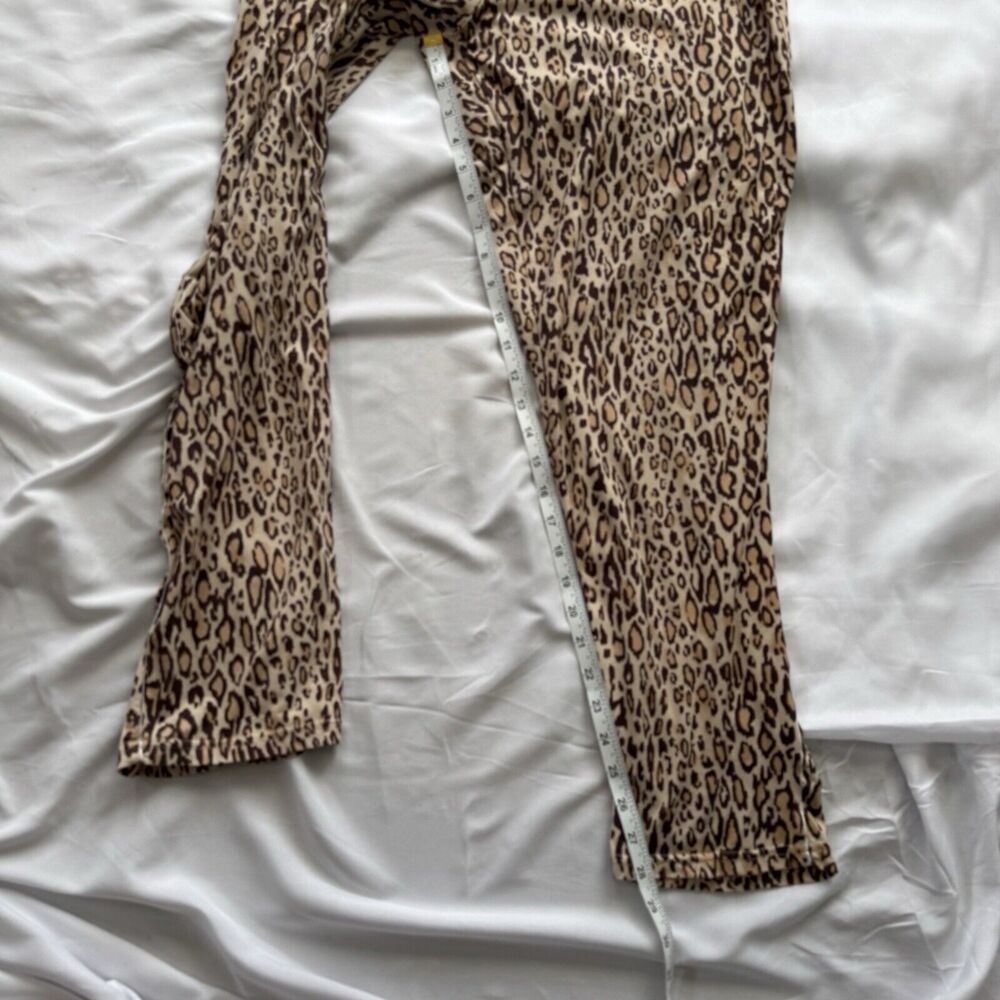 NINE WEST Cheetah print Pajamas  long-sleeve top with pants Loungewear - Picture 11 of 16